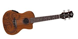 Luna Concert Ukulele Electric UKETECMAH