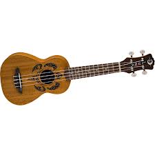 Luna Concert Ukulele Pineapple Tattoo UKETATTOO