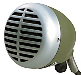 Shure Green Bullet Harmonica Microphone 520DX