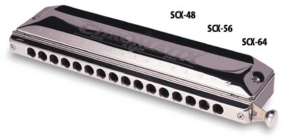Suzuki Chromatix SCX-48 Harmonicas