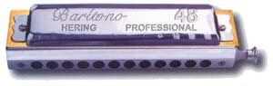 6148 Hering Chromatic Baritono Harmonicas harmonica