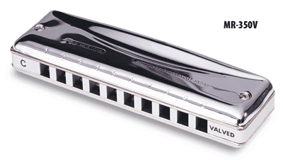 Suzuki Promaster Valved MR-350V harmonica