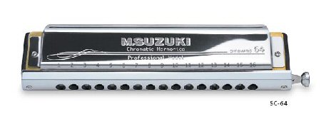Suzuki Slider Harmonica SC-64