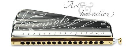 Suzuki Tremolo Chromatic Harmonica SCT-128